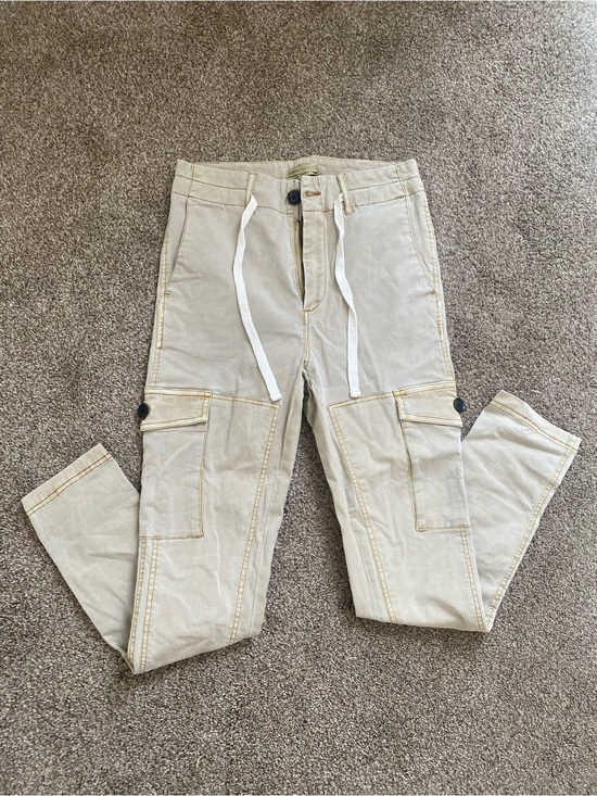 Urban Outfitters Pants - Urban Outfitters Light Beige Cargo Jogger Pants